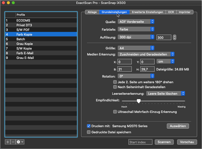 Exactscan Pro 20 2 3 Inch